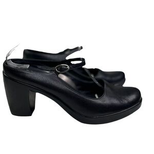 Dansko Women’s Leather Slip On Heeled Mary Janes